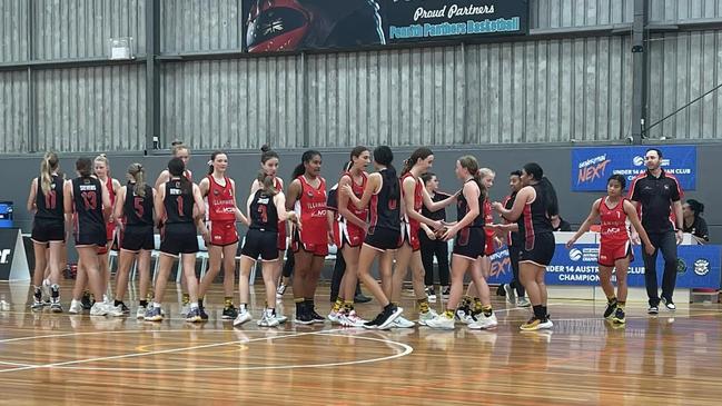 Mackay Meteorettes at the National Championship