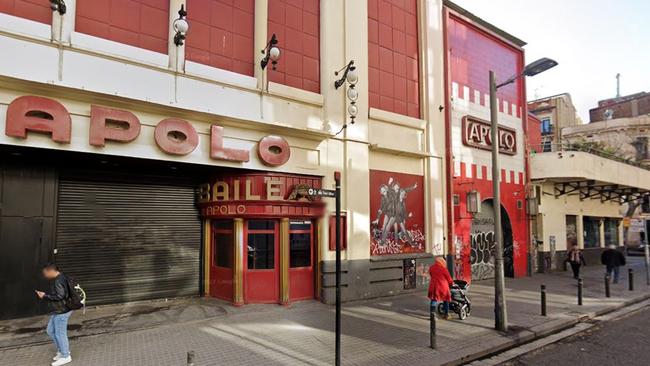 Sala Apolo in Barcelona where Liam Hampson was found dead Photo: Google Maps.