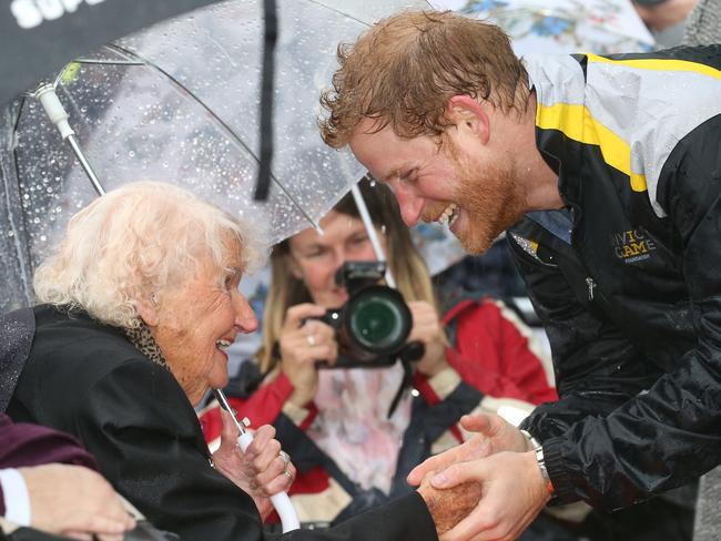 Prince Harry is one of the most adored members of the royal family thanks to his warm nature. Picture: Toby Zerna