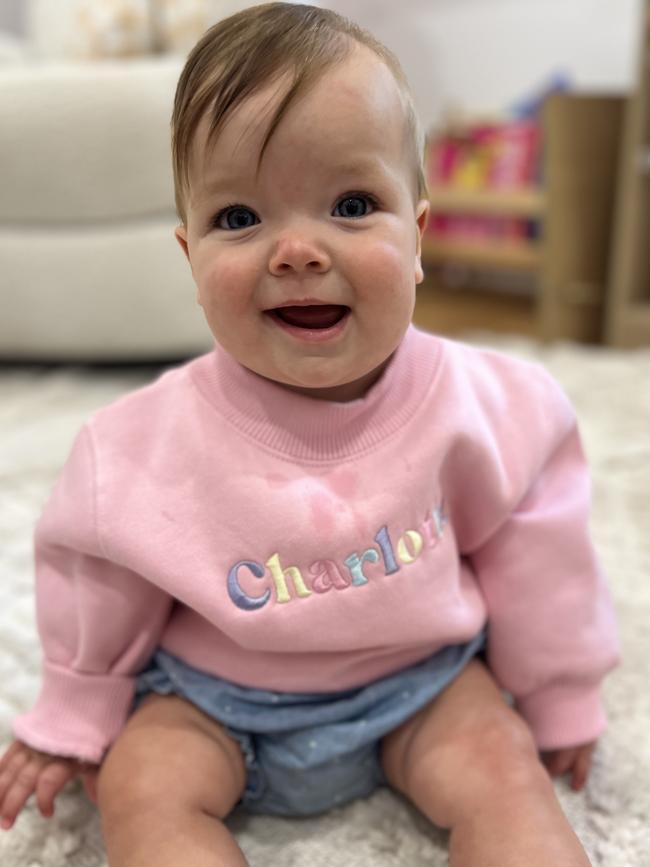 Charlotte Brampton has one of SA's most popular baby names. Photo: Supplied