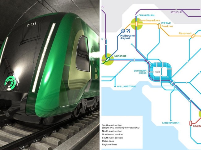 Melbourne's Suburban Rail Loop will be at the forefront of Victoria's election