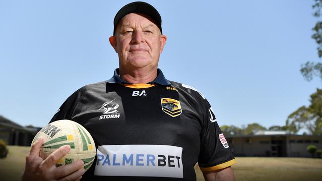 Sunshine Coast Falcons BMD head coach Steve Belsham. Picture: Patrick Woods.