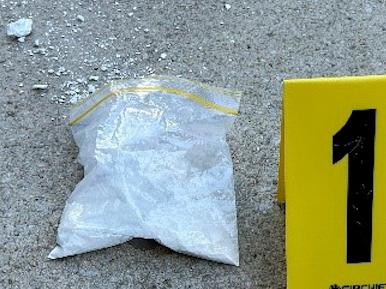 Cocaine bag thrown from a Bowen Crescent apartment tower during a police raid.