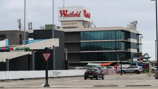 The Westfield Eastgardens shopping centre is the latest site to be hit with anti-Semitic graffiti in Sydney. Picture: NewsWire/ Gaye Gerard