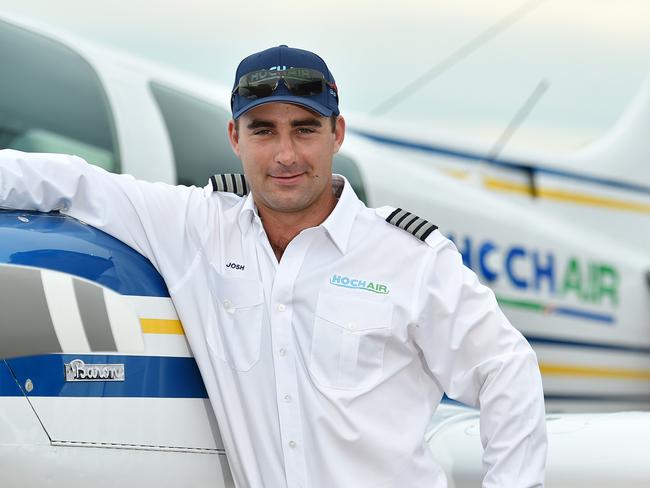 Cheif Pilot of Hoch Air Josh Hoch is starting flights to Lake Eyre.