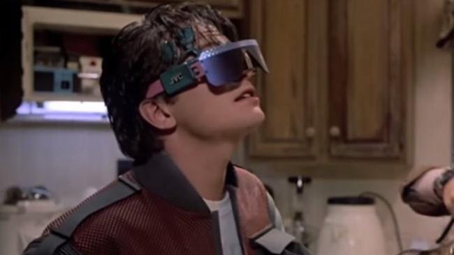 Michael J. Fox in “Back to the Future II”.