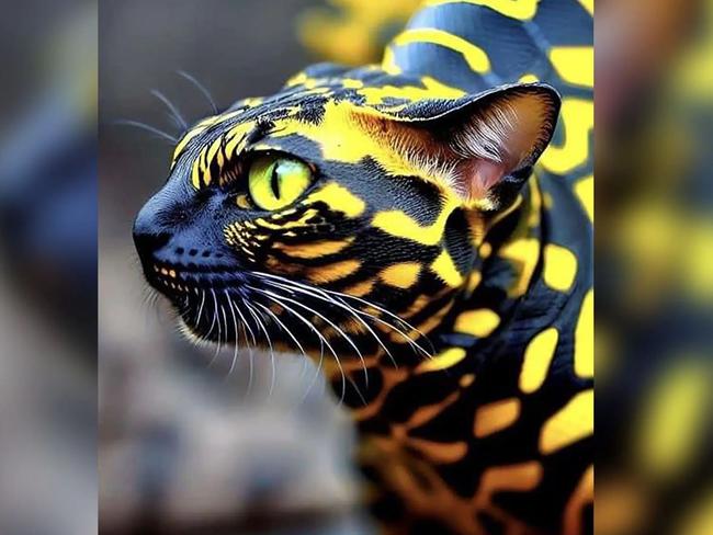 ‘Amazon snake cat’ photo goes viral and mystifies internet