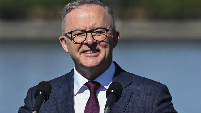 Anthony Albanese says the indiegnous voice to parliament is not a radical idea. Picture: Getty Images.