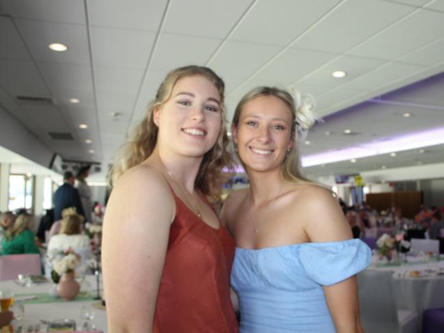 Kelsie Watkins, of Forresters Beach, and Lily Fahey of Kariong