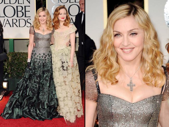 Madonna and Andrea Riseborough