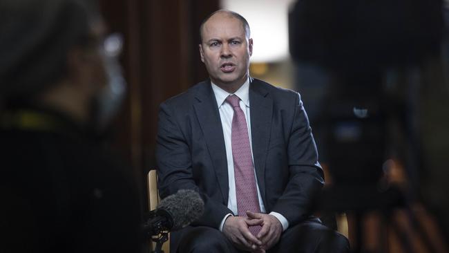 Treasurer Josh Frydenberg has said that as the economic environment changes, so too must the government’s economic plan. Picture: Gary Ramage