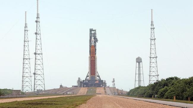 Cape Canaveral in the US (pictured) is where NASA has launched some of its most famous missions. The space centre in Arnhem Land is somewhat smaller. (Photo by Gregg Newton / Gregg Newton / AFP)