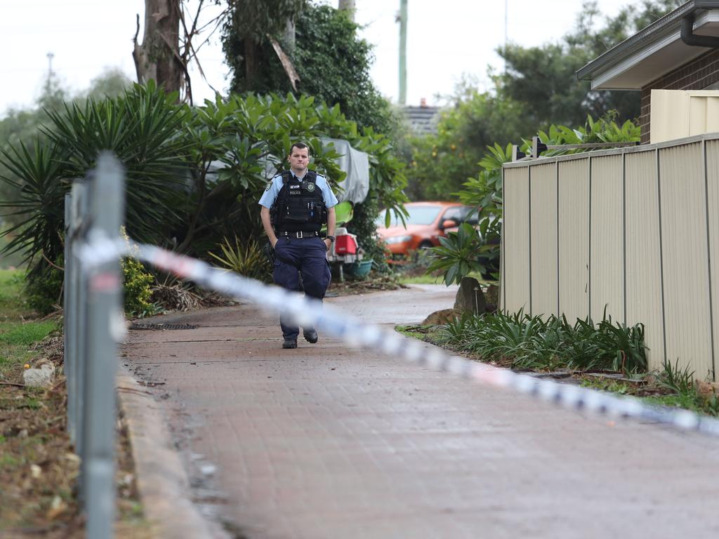 The home where Ms Delaney’s body was found. Picture Rohan Kelly