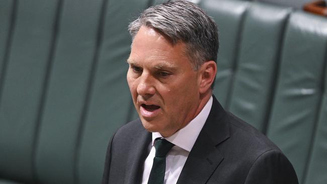 Deputy Prime Minister and Minister for Defence, Richard Marlesfaced a grilling. Picture: NCA NewsWire / Martin Ollman