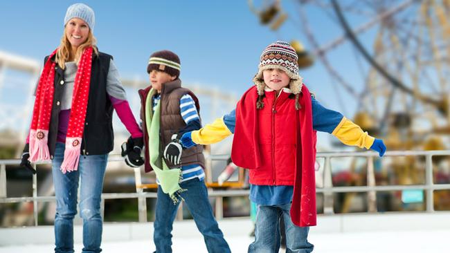 Luna Park has a winter wonderland this July. Picture: Luna Park