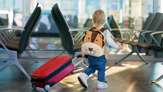 Toddlers are not a welcome sight when boarding a plane.