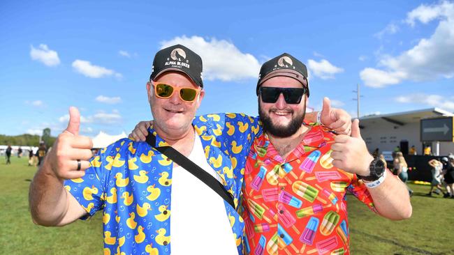 Ben and Jason Siemsen at Groovin the Moo, Sunshine Coast 2023. Picture: Patrick Woods.