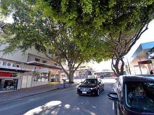 Fig trees that were in Bulcock St, Caloundra. Picture: Patrick Woods