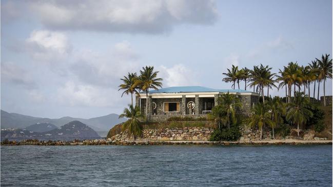 A villa that was part of Epstein’s former residence on a private island in the U.S. Virgin Islands. PHOTO: MARCO BELLO/BLOOMBERG NEWS