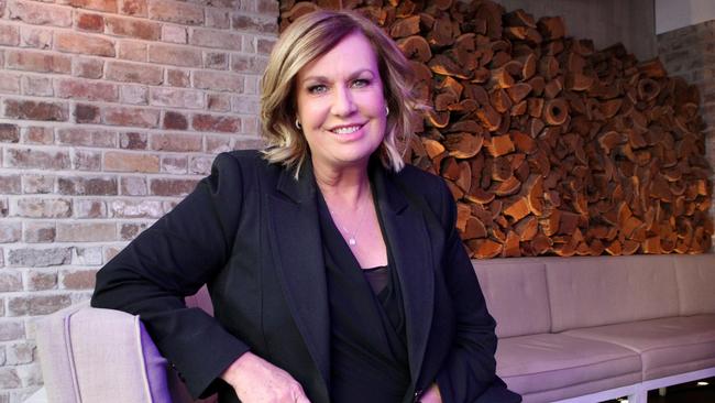 Channel Nine’s Tracy Grimshaw. Picture: Hollie Adams.