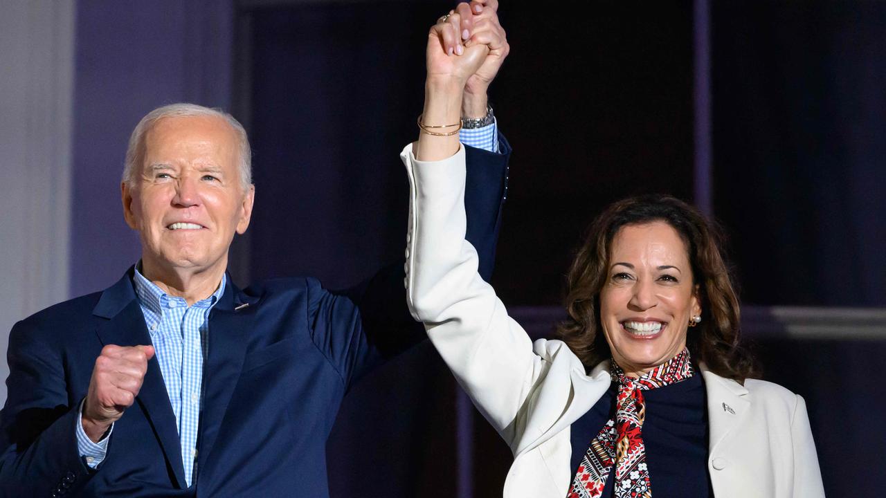 US President Joe Biden has endorsed US Vice President Kamala Harris as the Democratic nominee for the 2024 election after he dropped out of the race. Picture: Mandel Ngan/AFP