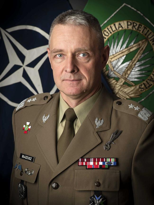 Lt. Gen. Piotr Blazeusz: ‘red wave will keep on coming’.