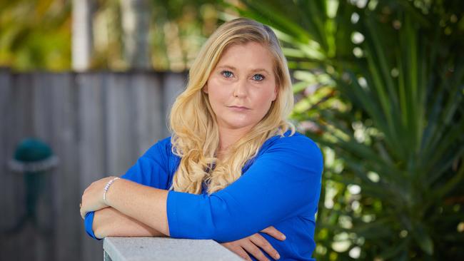 Sex abuse victim Virginia Roberts Giuffre pictured in her home in north Queensland. Picture: Romy Bullerjahn