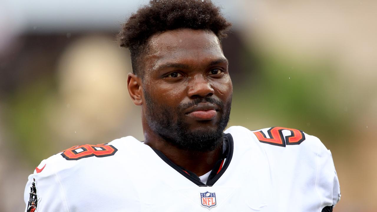 Shaquil Barrett is a two-time Super Bowl winner. (Photo by Mike Ehrmann/Getty Images)