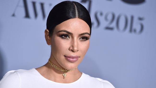 Won’t back down ... Kim Kardashian has posted another nude selfie. Picture: Jordan Strauss/Invision/AP