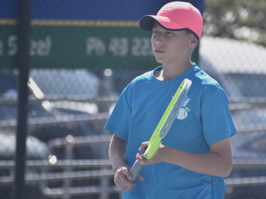 Action from Head State Age Junior Championships, Rockhampton Regional Tennis Centre, September 17, 2023.