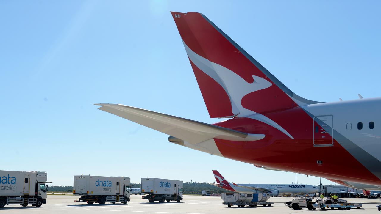 Qantas has scrapped the vaccine mandate for overseas passengers Picture: Andrew Henshaw