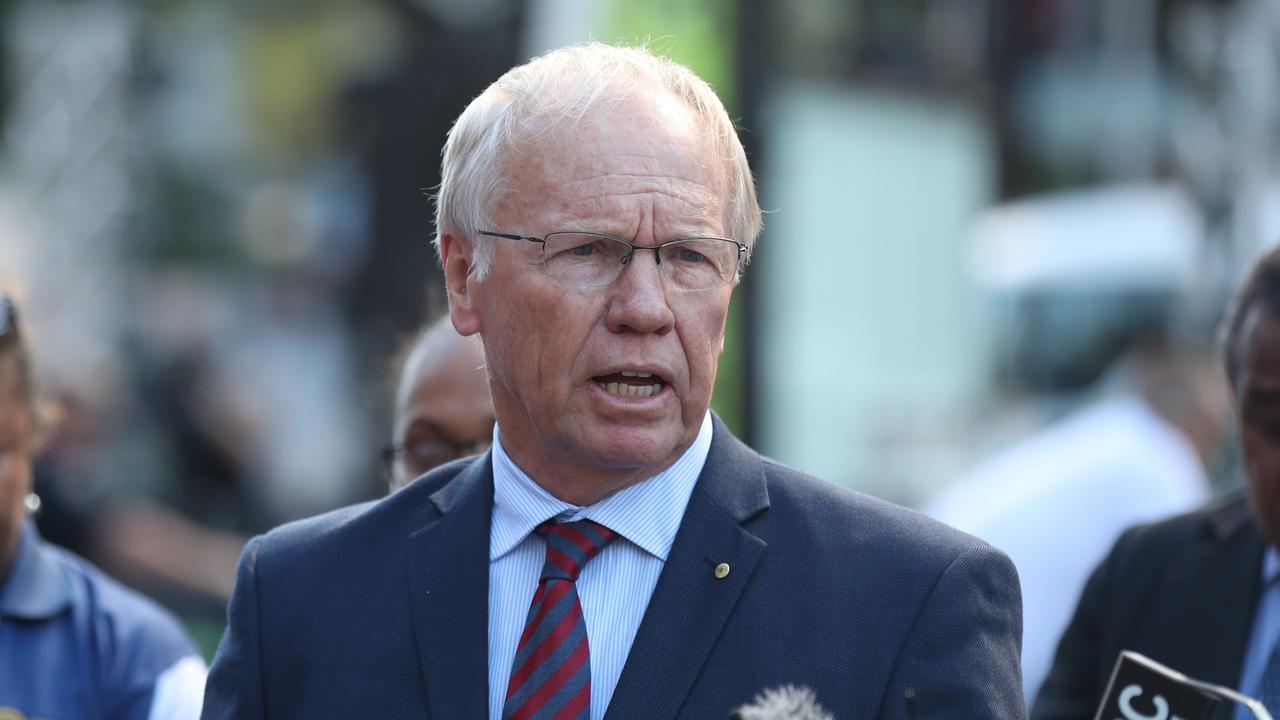 Peter Beattie won’t back down on the NRL’s controversial ‘no fault’ stand down policy. 