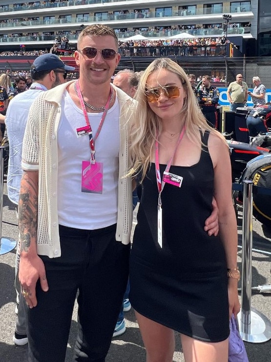 Peaty is dating Holly Ramsay, daughter of chef Gordon Ramsay. Photo: Instagram.