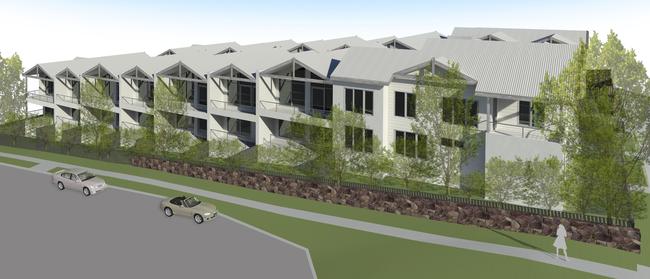 The St James Terrace development is on the corner of Mary and Queen Streets, Yeppoon.