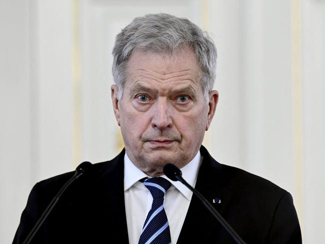 Finland's President Sauli Niinisto has signalled he is in favour of joining NATO. Picture: AFP