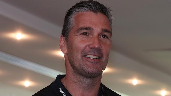 Last day of the AFL Trade Period at Marvel Stadium. Carlton list manager Stephen Silvagni arrives at the final day of the AFL Trade Period at Marvel Stadium .Picture: Michael Klein.