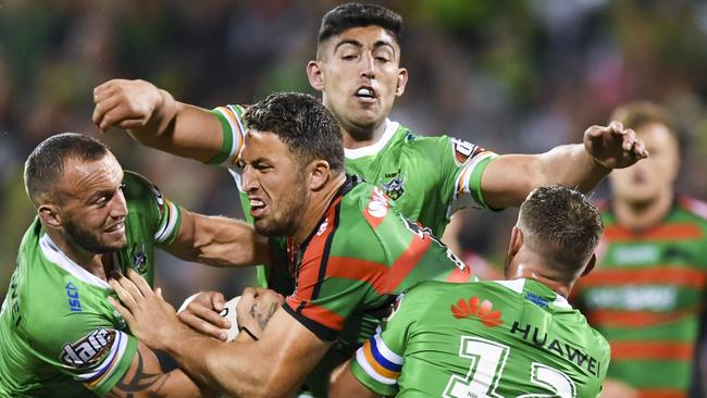 Hodgson’s hit against Souths was just enough it seems. Photo: AAP Image/Lukas Coch