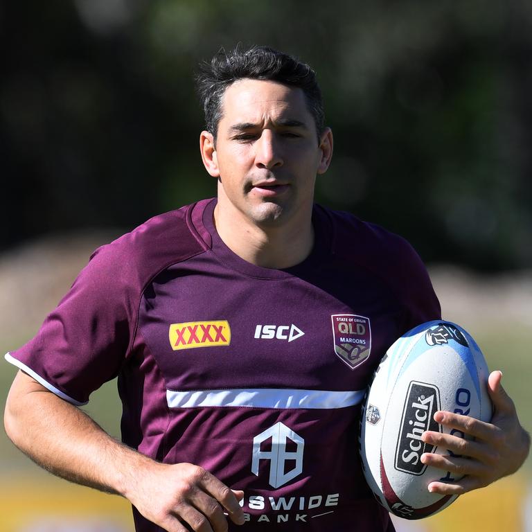 Former Queensland Maroons great Billy Slater is the QRL’s choice to coach the Maroons. Picture: AAP Image/Dan Peled