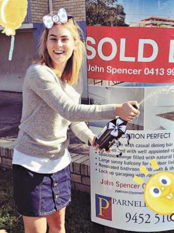 Carissa has bought a unit in Dee Why. Picture: Instagram