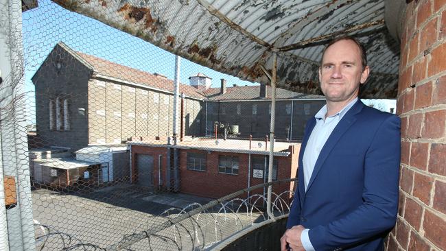 Geelong Gaol owner Dean Montgomery. Picture: Alan Barber