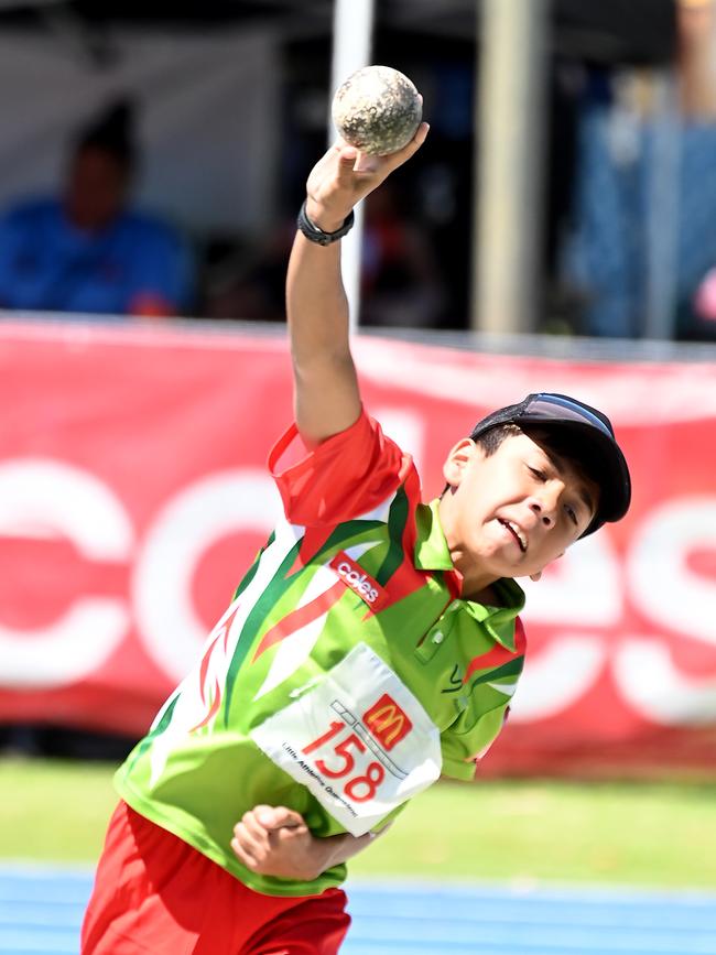 Queensland Little Athletics State Relay Championships. Saturday December 2, 2023. Picture, John Gass
