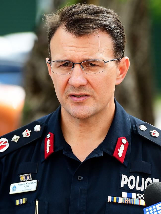 NT Police Commissioner Reece Kershaw