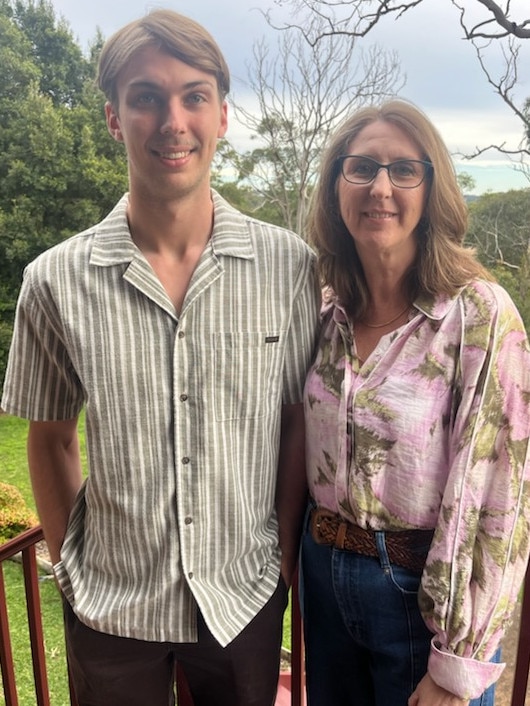 Andrew Armstrong had to ration his ADHD medication after his specialist retired, forcing the teen to go on a waitlist for a new prescriber. His mother, Neridah, says no family should have to experience barriers to help. Picture: Supplied