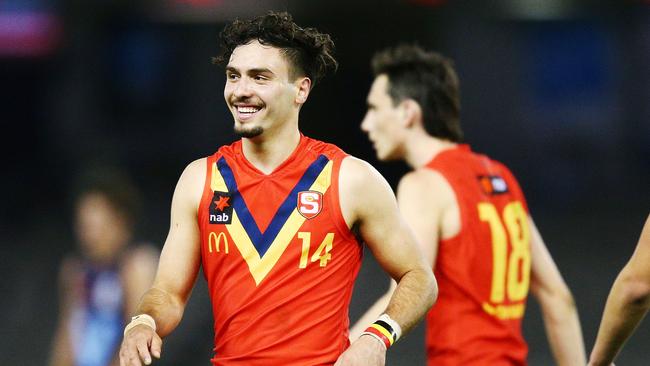 Izak Rankine is among a bevy of young talent on offer at this year’s draft. Picture: Getty Images