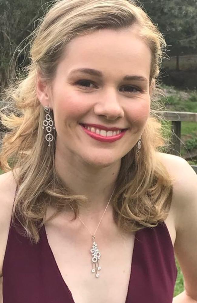 Jocelyn Mollee, 22, was studying engineering at the University of Queensland. Picture: Supplied