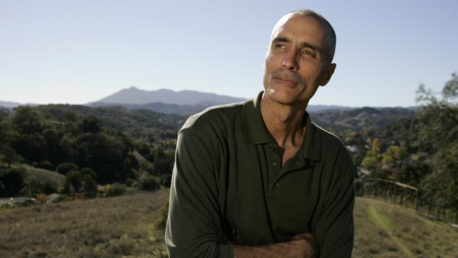 Stephan Jones, son of Rev. Jim Jones of the Peoples Temple, poses for a portrait near San Rafael, California. Picture: AP