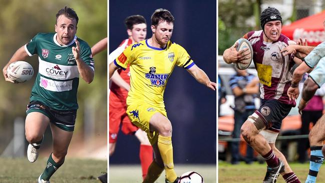 Sunshine Coast rugby league’s Lachlan Price, footballer Dylan Firth and rugby union’s Jock Hanson are players that are excited for community sport to return.