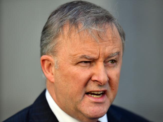 Anthony Albanese has dismissed rumblings over his leadership. Picture: Mick Tsikas/AAP Image