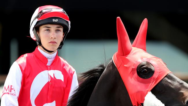 Zac Lloyd looks set for a good day in the saddle at Kensington on Wednesday. Picture: Getty Images