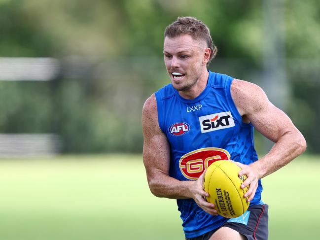 Suns star Nick Holman says there’s a ‘different feel’ on the Gold Coast under Damien Hardwick. Picture: Chris Hyde/Getty Images